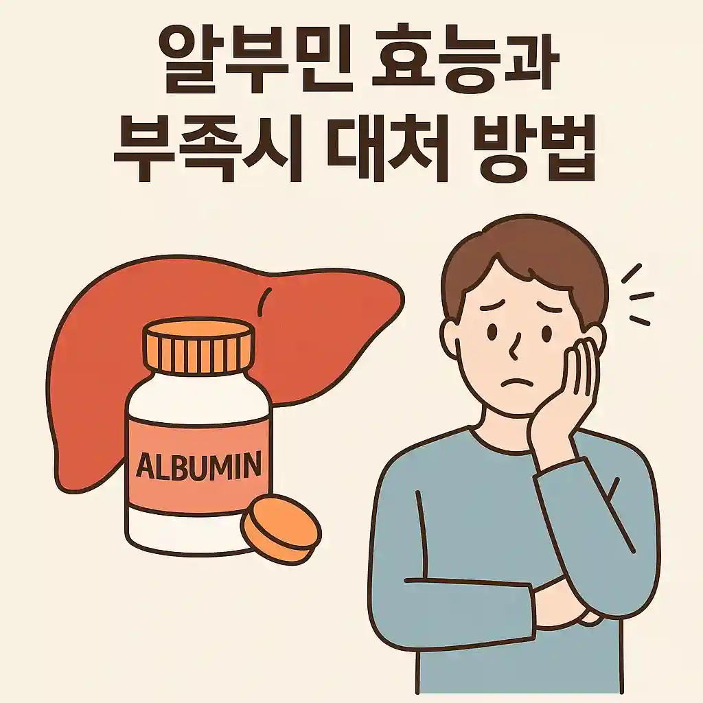 알부민 효능과 부족시 대처 방법