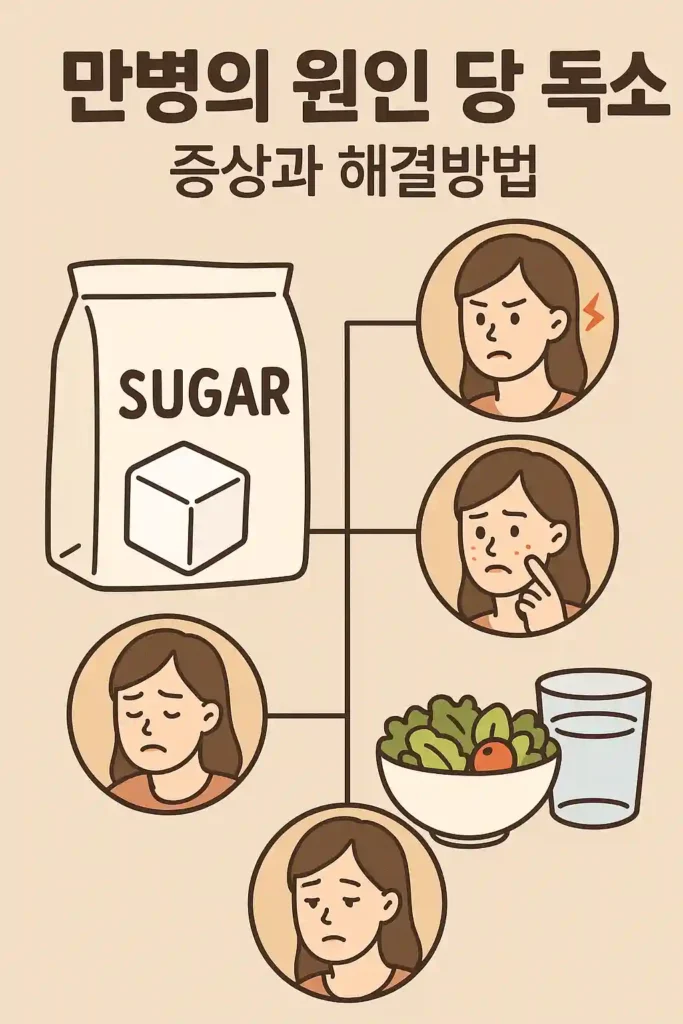 만병의 원인 당 독소 증상과 해결방법